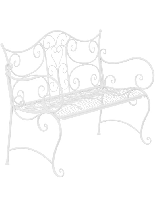 Banco de jardim Tara, branco Banco de jardim Tara, branco