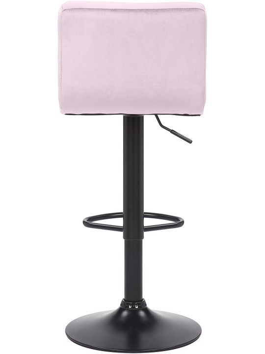 Banqueta alta Feni veludo, rosa Banqueta alta Feni veludo, rosa