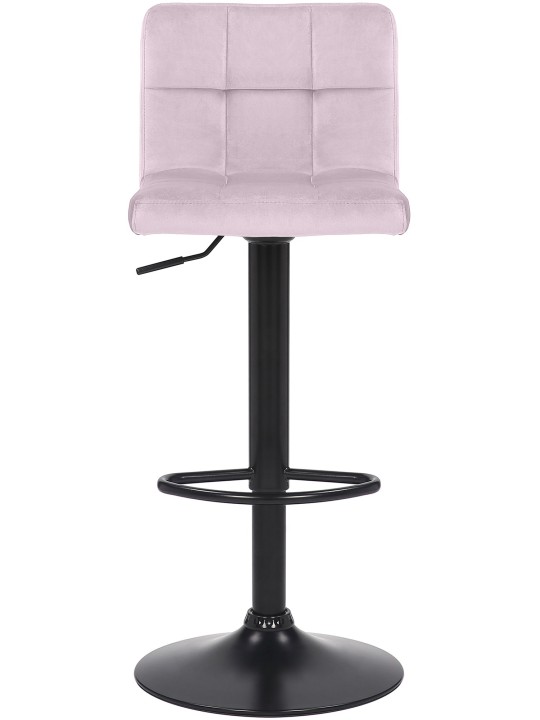 Banqueta alta Feni veludo, rosa Banqueta alta Feni veludo, rosa
