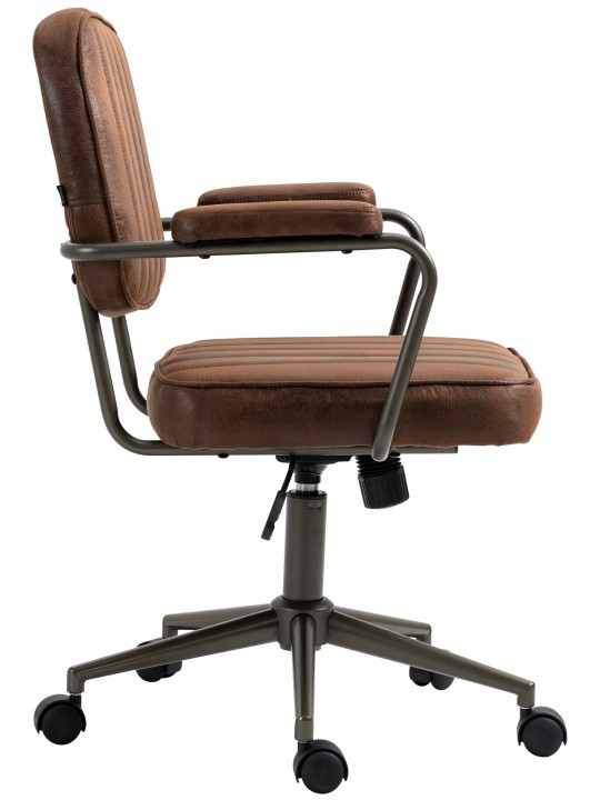Cadeira de escritório Natrona, conhaque