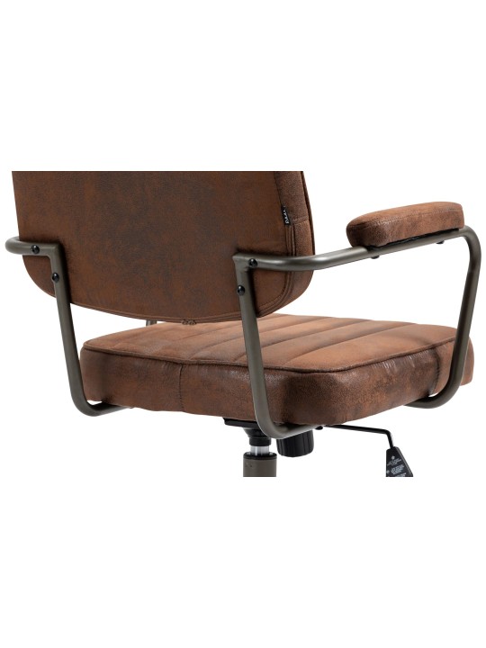 Cadeira de escritório Natrona, conhaque