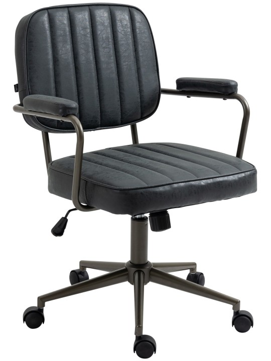 Cadeira de escritório Natrona, preto antigo