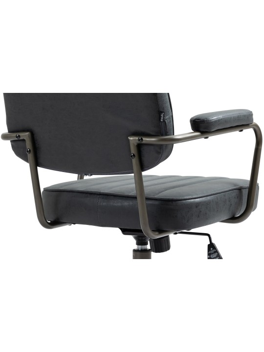 Cadeira de escritório Natrona, preto antigo