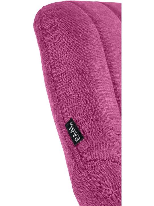 Conjunto de 2 bancos altos tecido Milet W, lilás