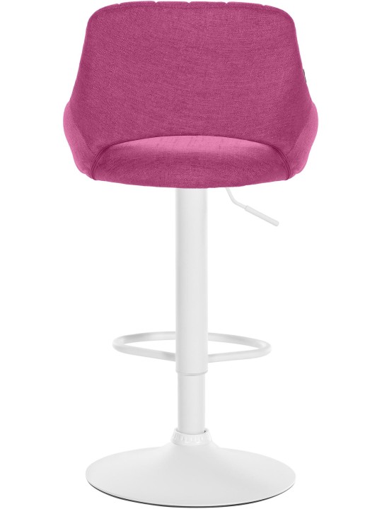 Conjunto de 2 bancos altos tecido Milet W, lilás