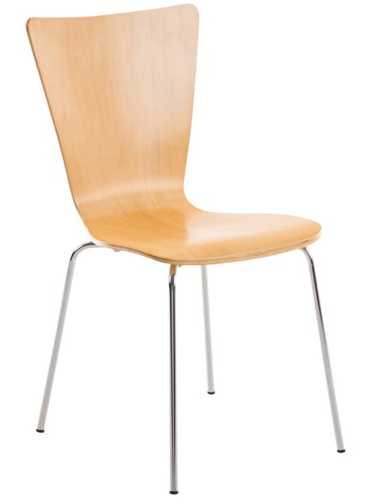 Cadeira para visitantes Aaron, natural Cadeira para visitantes Aaron, natural