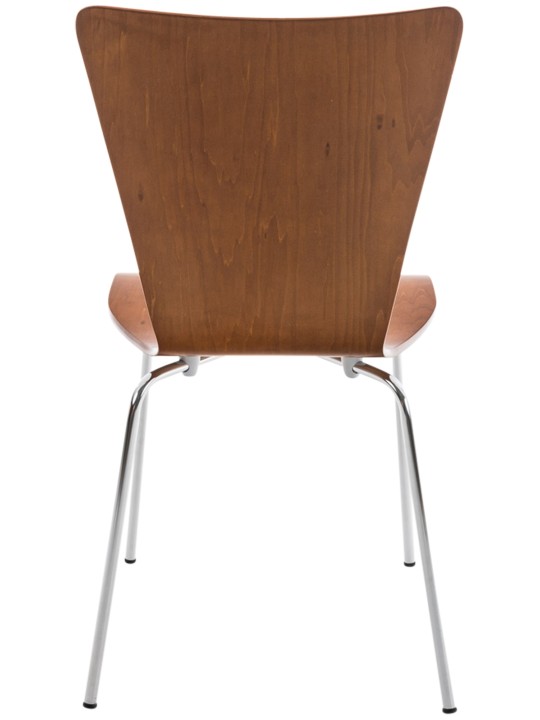 Cadeira para visitantes Aaron, castanho Cadeira para visitantes Aaron, castanho
