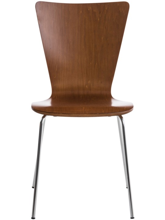 Cadeira para visitantes Aaron, castanho Cadeira para visitantes Aaron, castanho