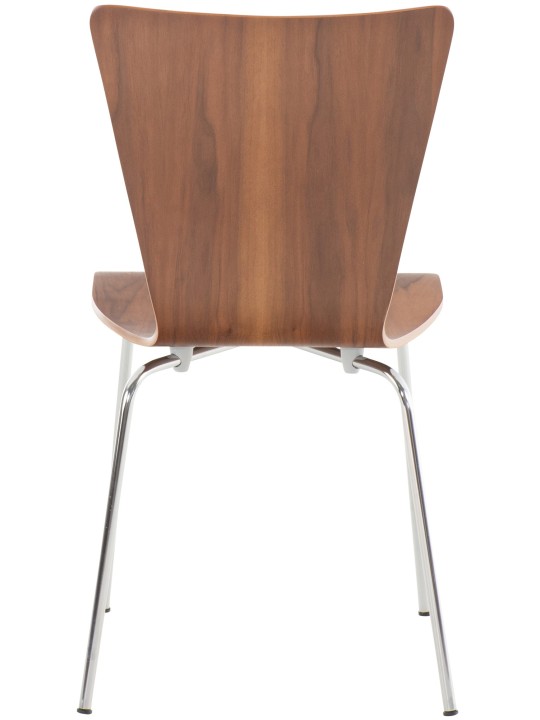 Cadeira para visitantes Aaron, nogueira Cadeira para visitantes Aaron, nogueira