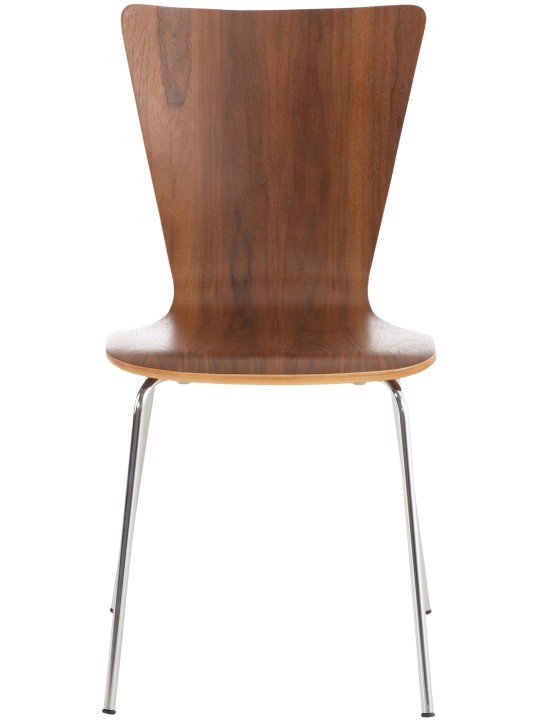 Cadeira para visitantes Aaron, nogueira Cadeira para visitantes Aaron, nogueira