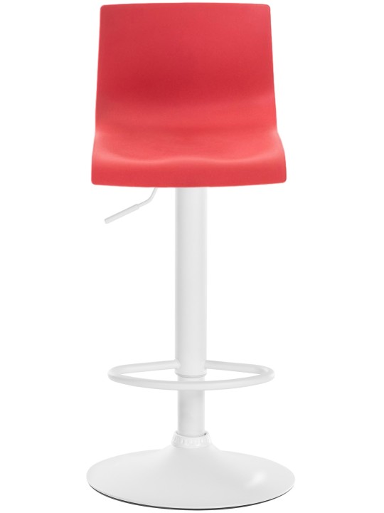 Banqueta alta Hoover W, vermelho