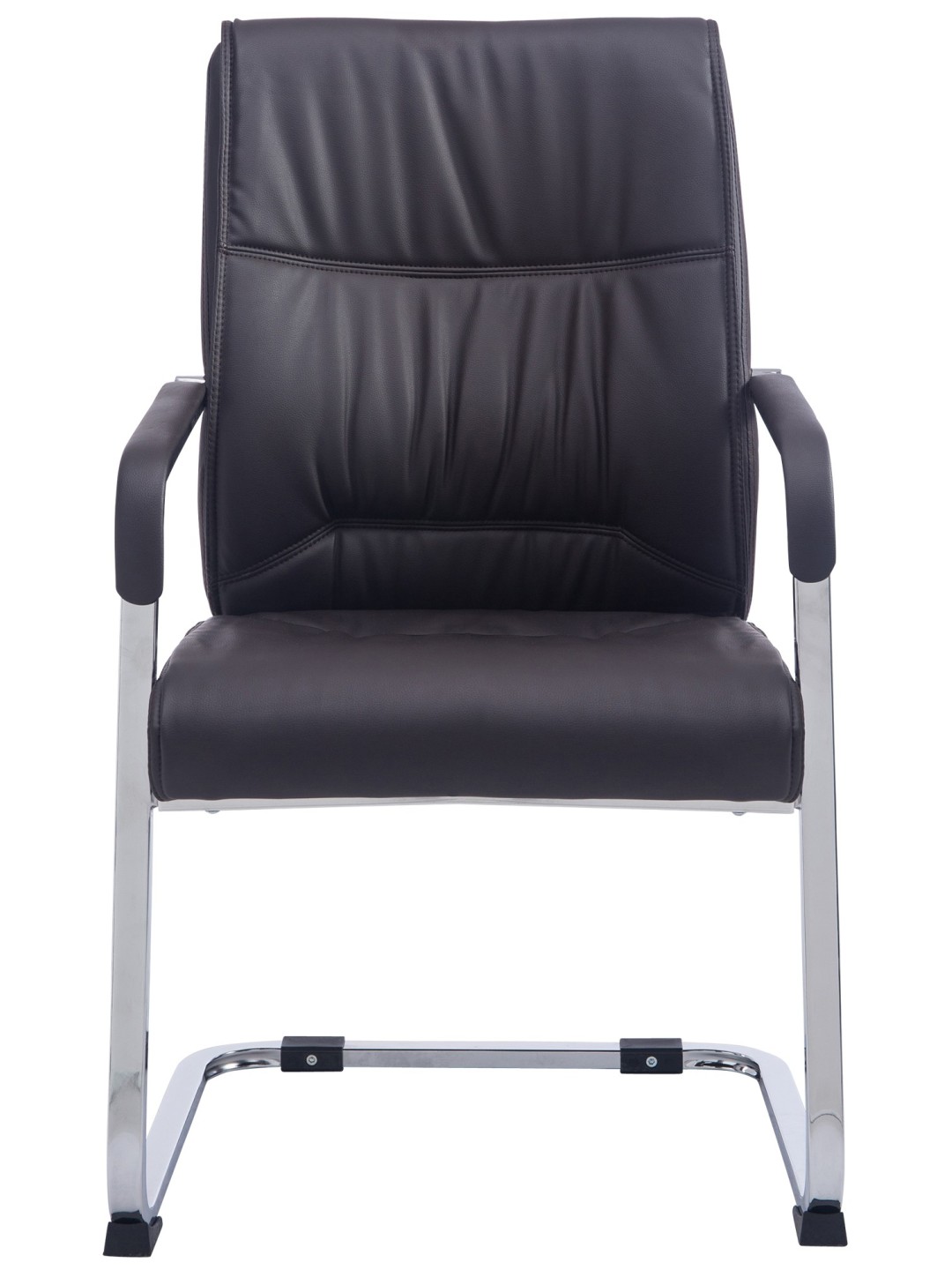 Cadeira para visitantes XL Anubis, castanho