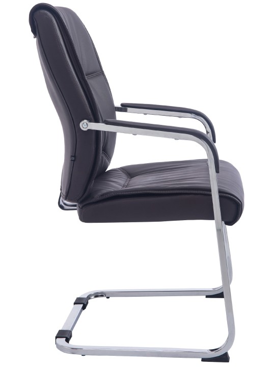 Cadeira para visitantes XL Anubis, castanho