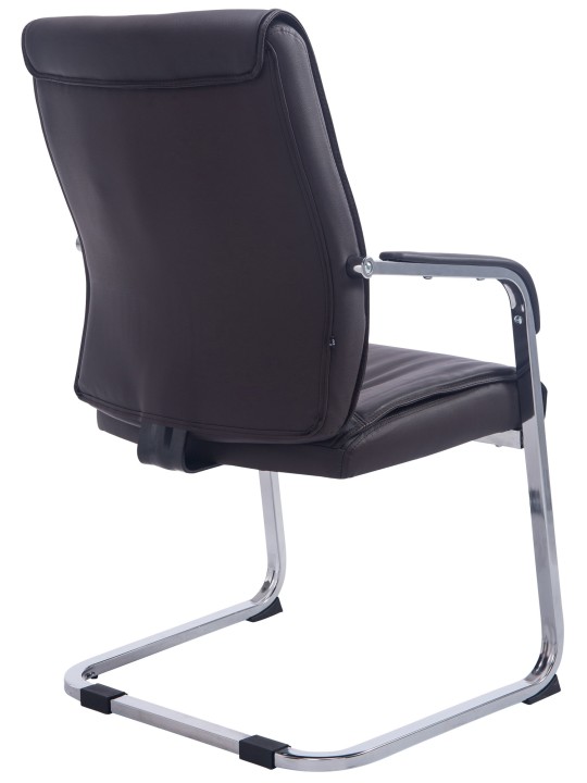 Cadeira para visitantes XL Anubis, castanho