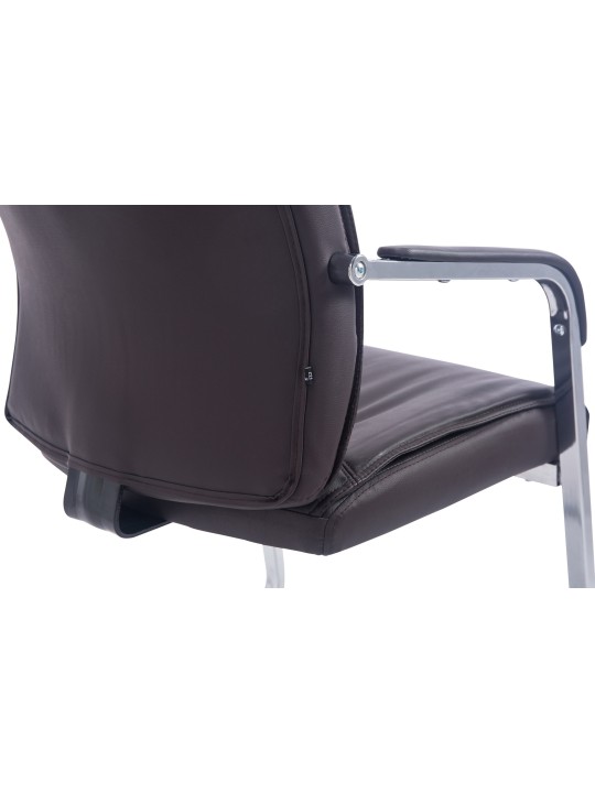 Cadeira para visitantes XL Anubis, castanho