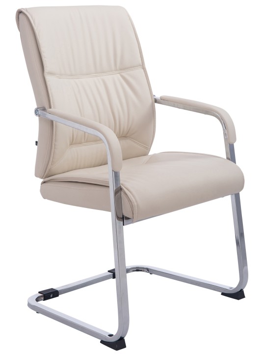 Cadeira para visitantes XL Anubis, creme