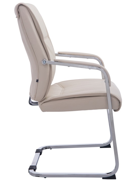 Cadeira para visitantes XL Anubis, creme