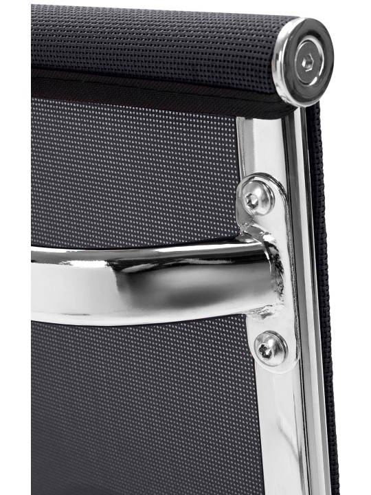 Cadeira para visitantes Brenda, preto