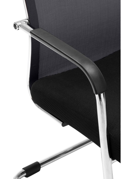 Cadeira para visitantes Brenda, preto