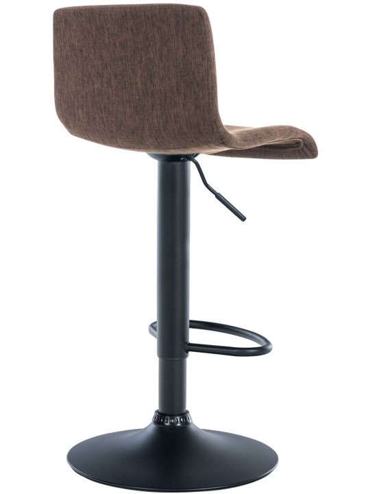 Banqueta alta Hoover tecido B, castanho