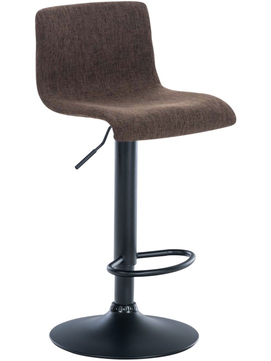 Banqueta alta Hoover tecido B, castanho