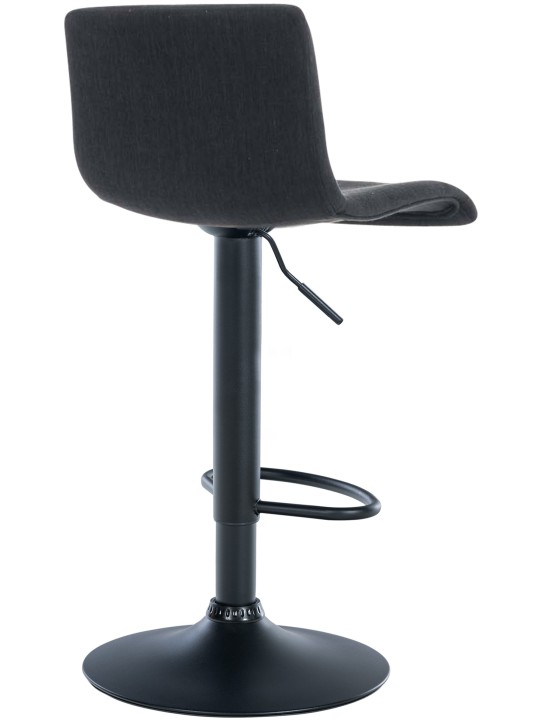 Banqueta alta Hoover tecido B, preto