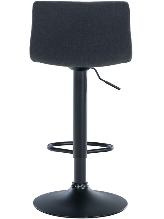 Banqueta alta Hoover tecido B, preto