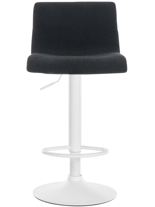 Banqueta alta tecido Hoover W, preto