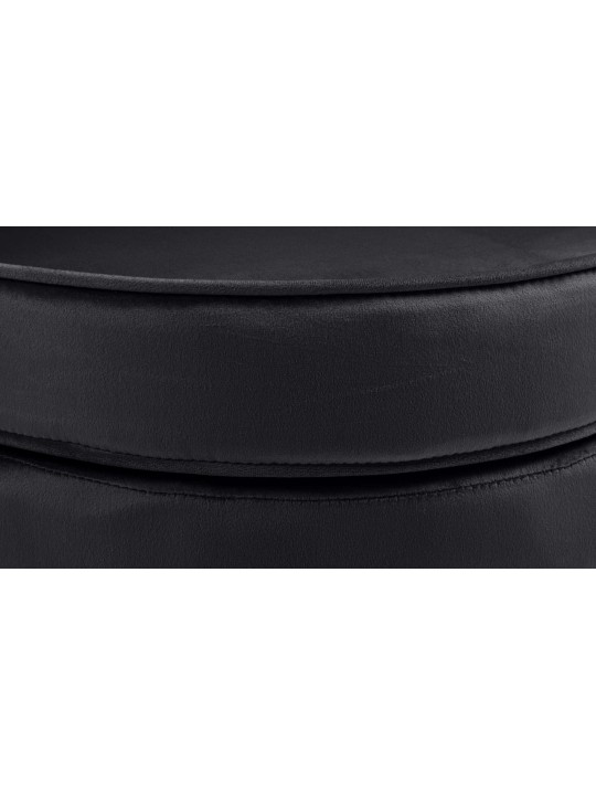 Cadeira Rosita veludo, preto