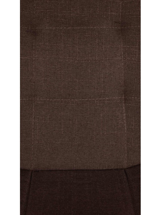 Banqueta alta Elmore tecido C, castanho