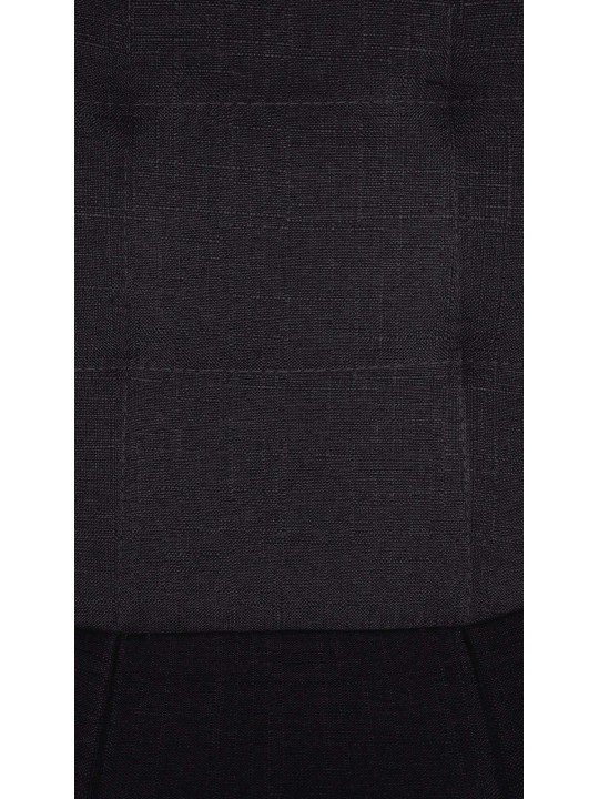 Banqueta alta Elmore tecido C, preto