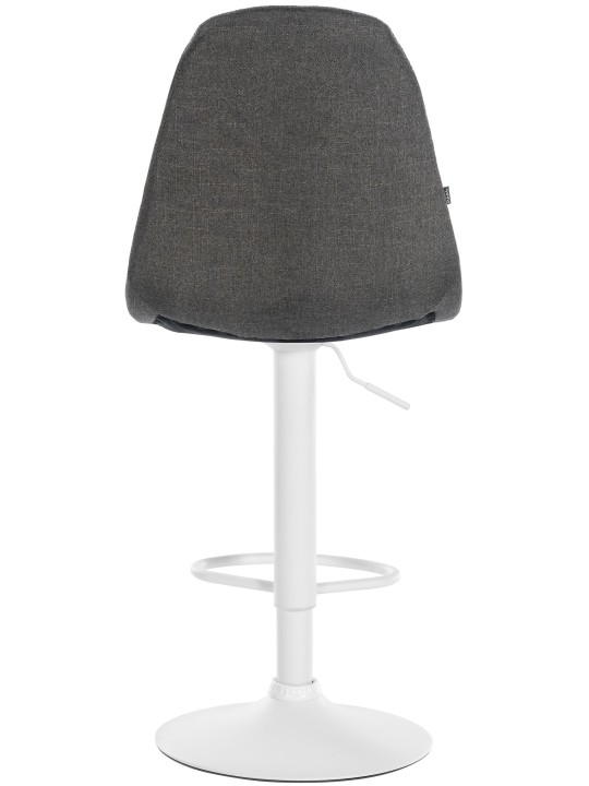 Banqueta alta Elmore tecido W, cinza escuro