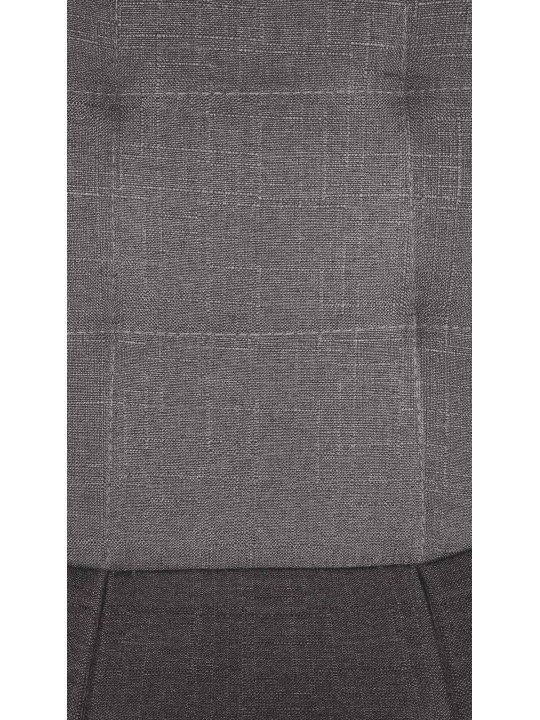 Banqueta alta Elmore tecido W, cinza