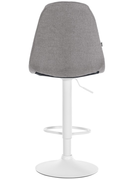 Banqueta alta Elmore tecido W, cinza