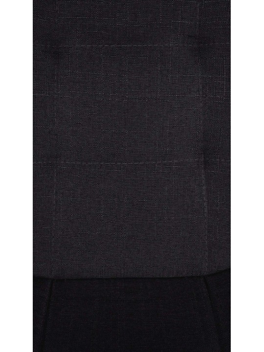 Banqueta alta Elmore tecido W, preto