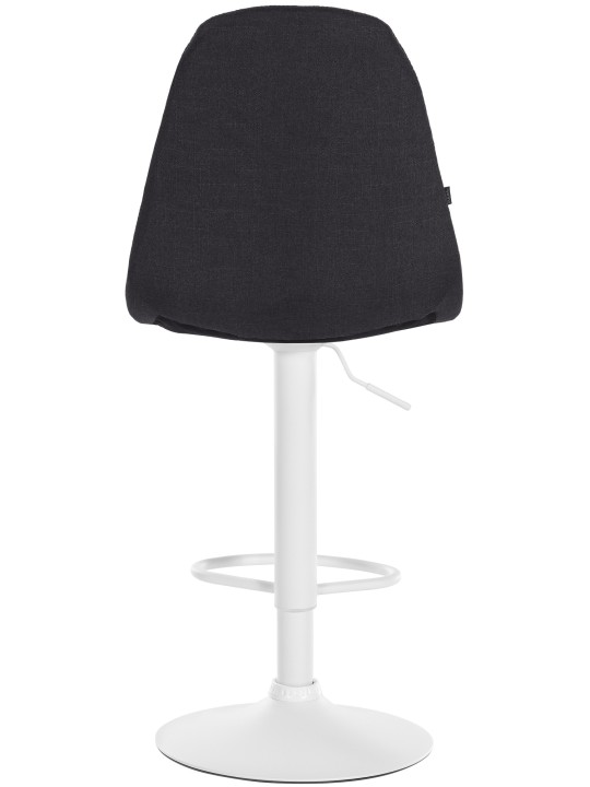 Banqueta alta Elmore tecido W, preto