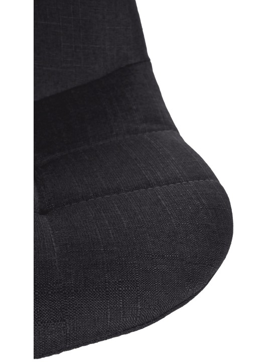 Banqueta alta Elmore tecido B, preto