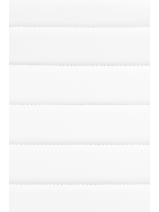 Cadeira de escritório em couro sintético Havana, branco