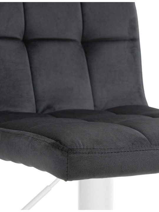 Banqueta alta veludo Peru, preto Banqueta alta veludo Peru, preto