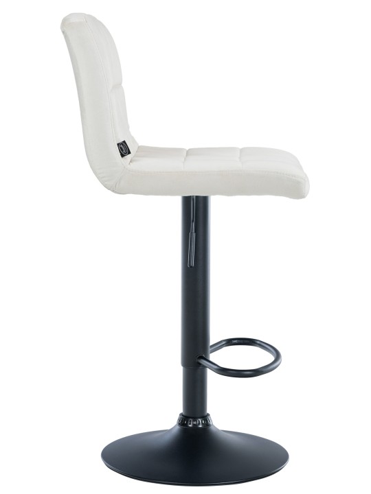 Banqueta alta veludo Peru, creme Banqueta alta veludo Peru, creme