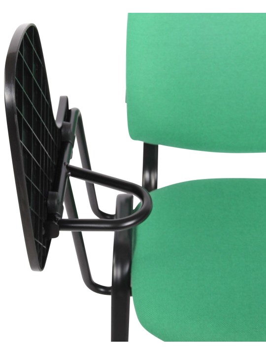 Conjunto de 4 cadeiras Ken com mesa dobrável em tecido, verde