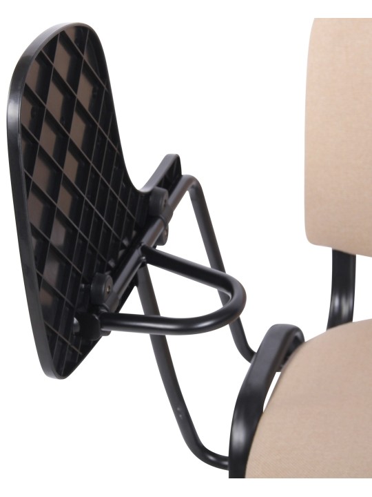 Conjunto de 4 cadeiras Ken com mesa dobrável em tecido, creme