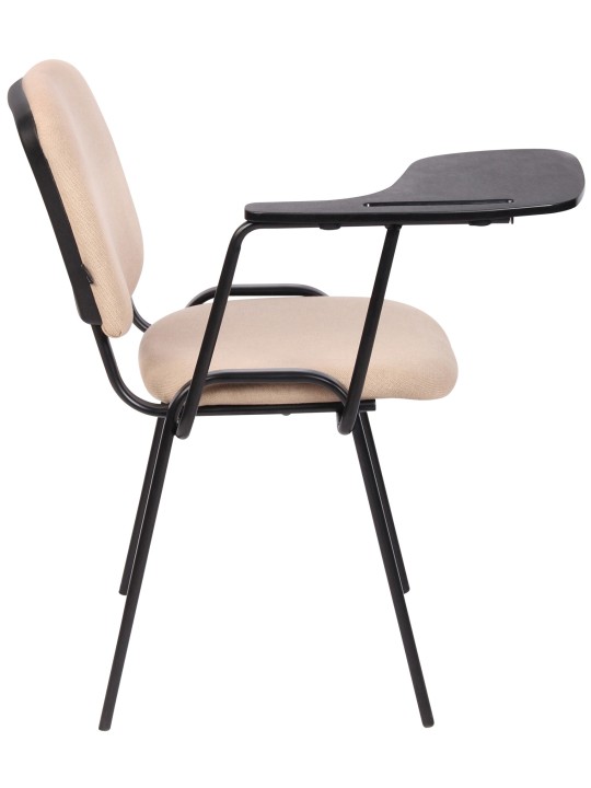 Conjunto de 4 cadeiras Ken com mesa dobrável em tecido, creme