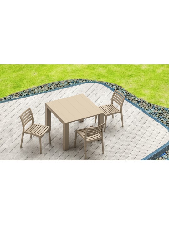 Cadeira Ares, cor de lama Cadeira Ares, cor de lama