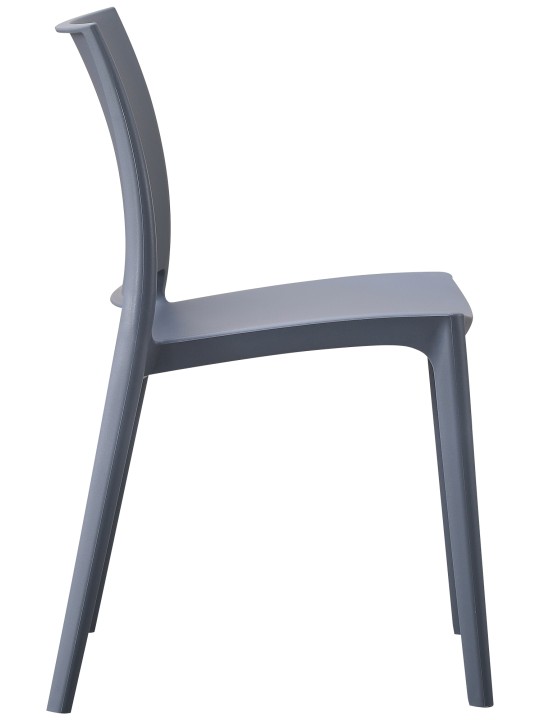 Conjunto de 2 cadeiras Meton, cinza
