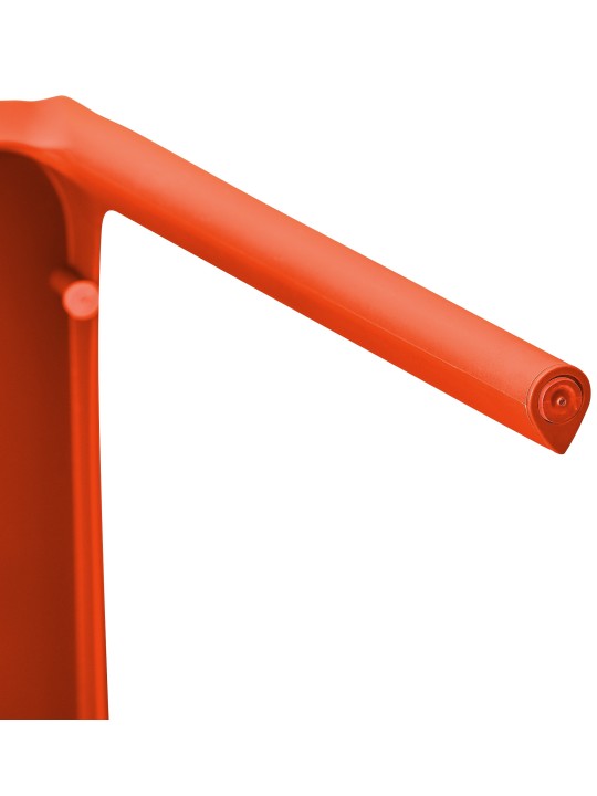Conjunto de 2 cadeiras Meton, laranja