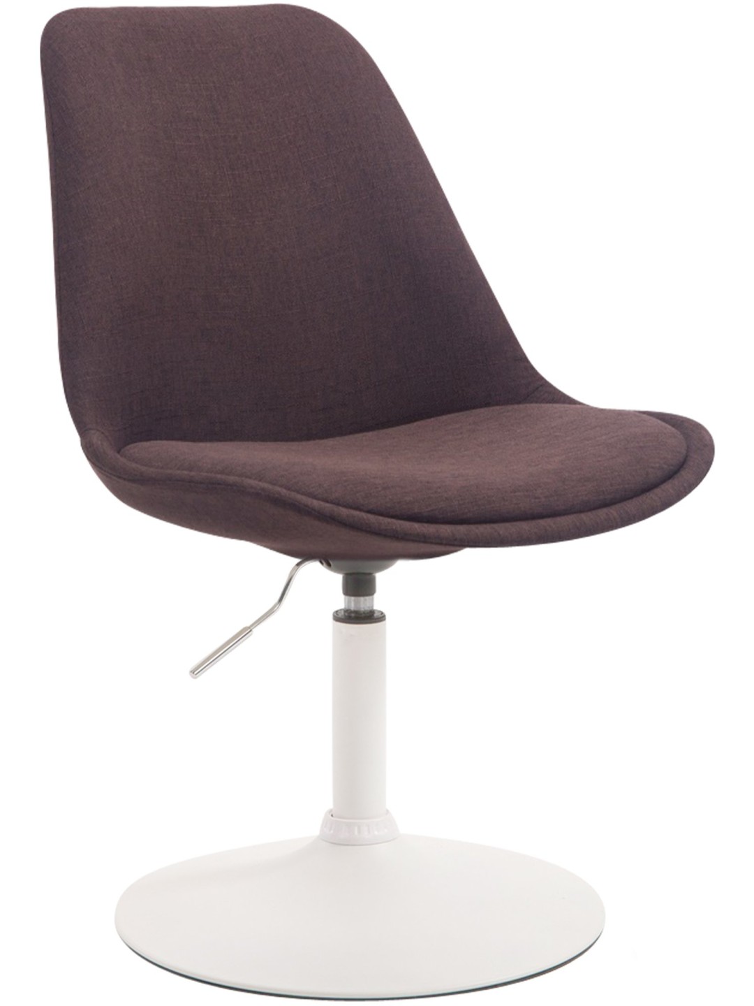 Cadeira Maverick W tecido, castanho