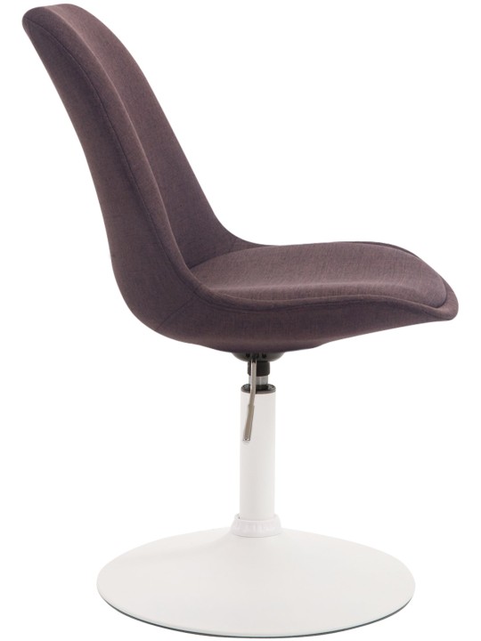 Cadeira Maverick W tecido, castanho