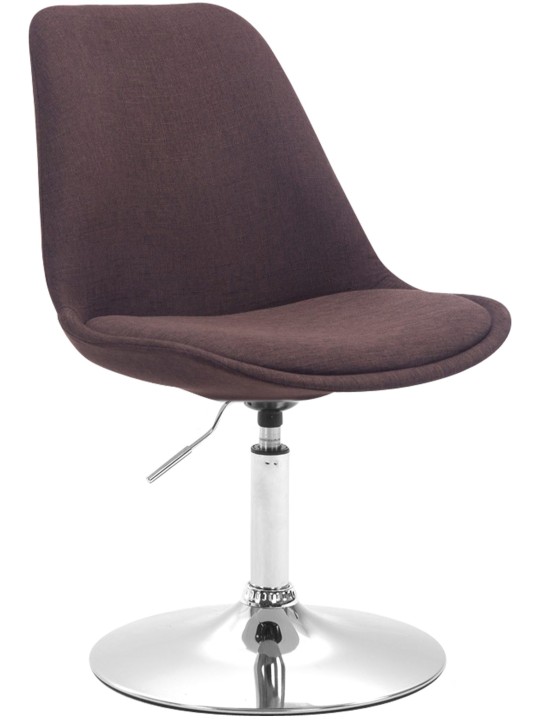 Cadeira Maverick C tecido, castanho