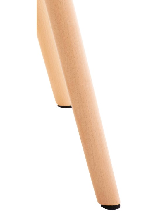 Conjunto de 2 cadeiras tecido Elda, creme